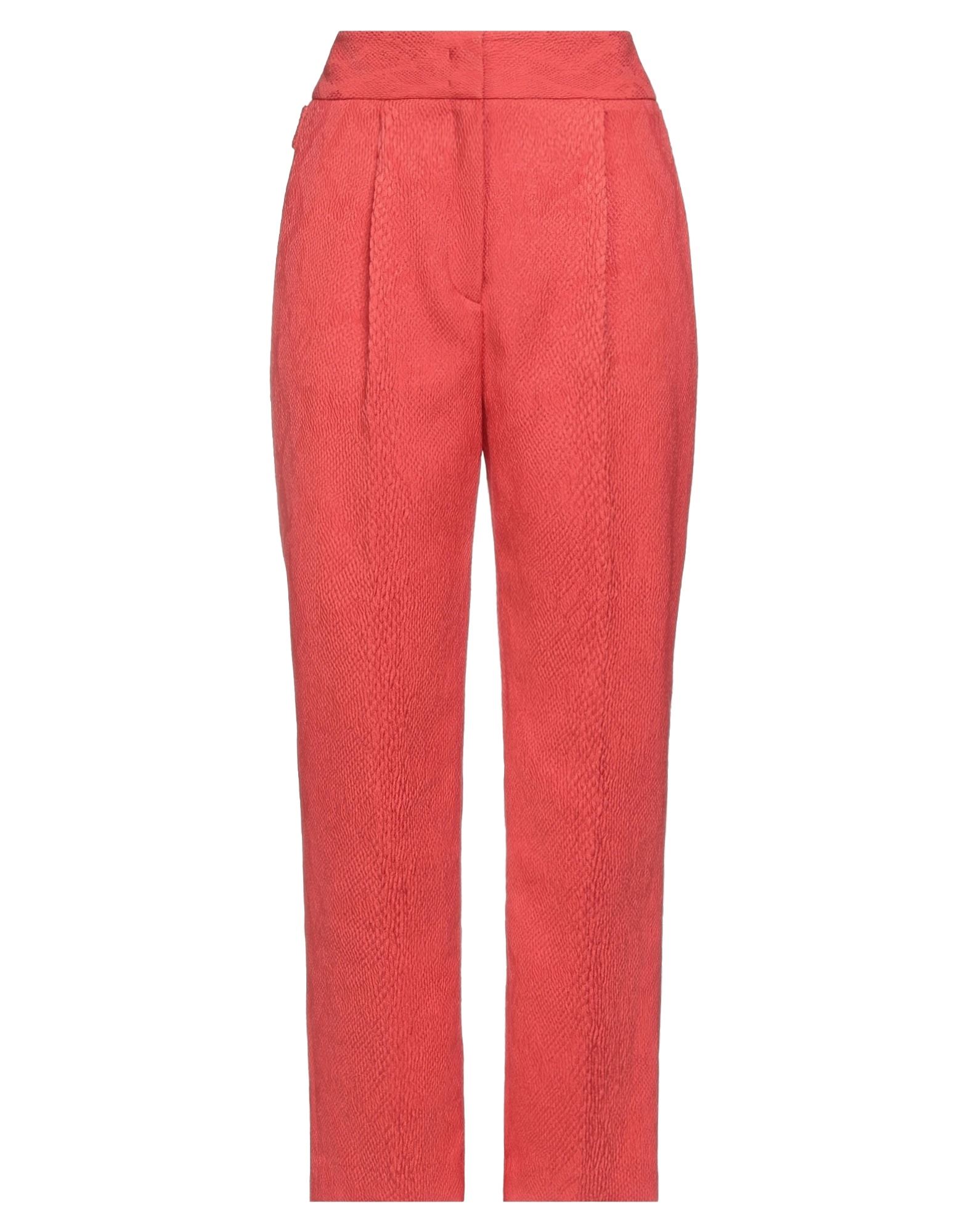 Roberto Cavalli Casual Pants In Red