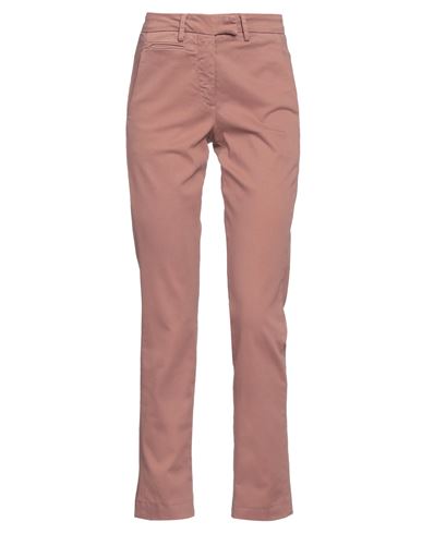 Peuterey Woman Pants Antique Rose Size 10 Cotton, Elastane In Pink