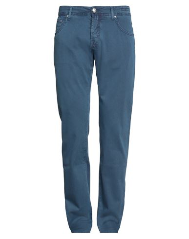 Jacob Cohёn Man Pants Blue Size 34 Cotton, Elastane