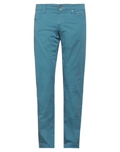 Siviglia Man Pants Slate Blue Size 31 Cotton, Elastane