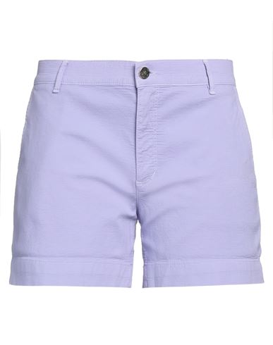 Kaos Jeans Woman Shorts & Bermuda Shorts Lilac Size 26 Cotton, Elastane In Purple