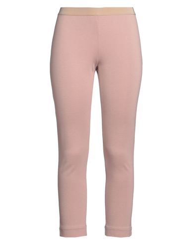 Liviana Conti Woman Pants Antique Rose Size 6 Viscose, Polyamide, Elastane