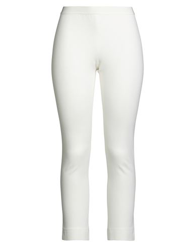 Liviana Conti Woman Pants Cream Size 6 Viscose, Polyamide, Elastane In White