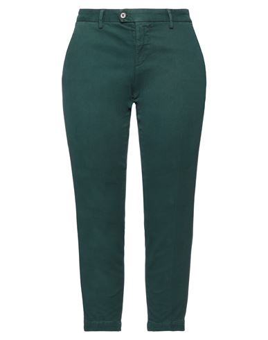 Roy Rogers Roÿ Roger's Woman Pants Emerald Green Size 34 Cotton, Elastane