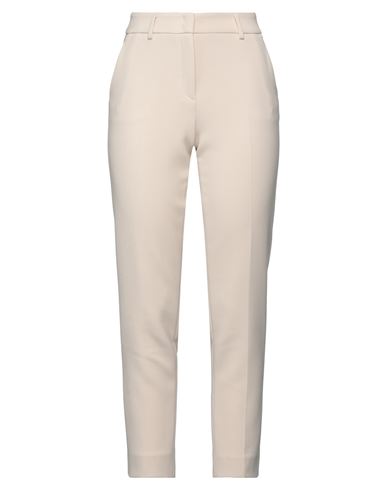 Cappellini By Peserico Woman Pants Cream Size 6 Polyester, Viscose, Cotton, Elastane In White