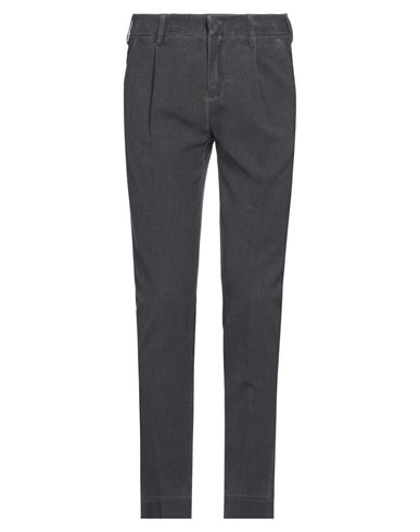 Entre Amis Man Pants Lead Size 32 Wool In Grey