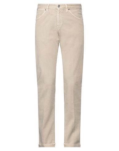 Pt Torino Man Pants Beige Size 31 Cotton, Elastane