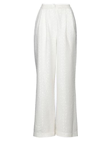 In The Mood For Love Woman Pants White Size S Polyester