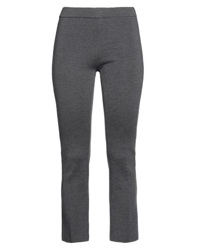Kangra Cashmere Woman Pants Lead Size 6 Merino Wool In Grey