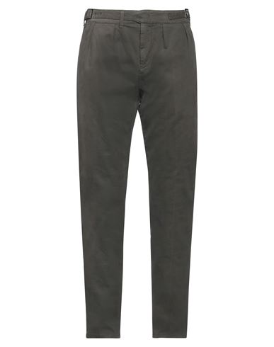 Dondup Man Pants Military Green Size 32 Cotton, Elastane