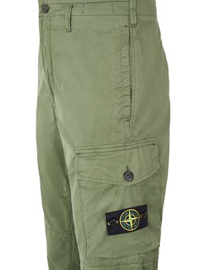 31410 STRETCH COTTON GABARDINE_SLIM FIT TROUSERS Stone Island