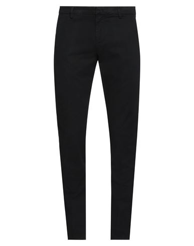 Dondup Man Pants Black Size 32 Cotton, Lyocell, Elastane