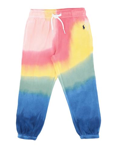 Polo Ralph Lauren Babies'  Tie-dye Spa Terry Jogger Toddler Girl Pants Blue Size 4 Cotton