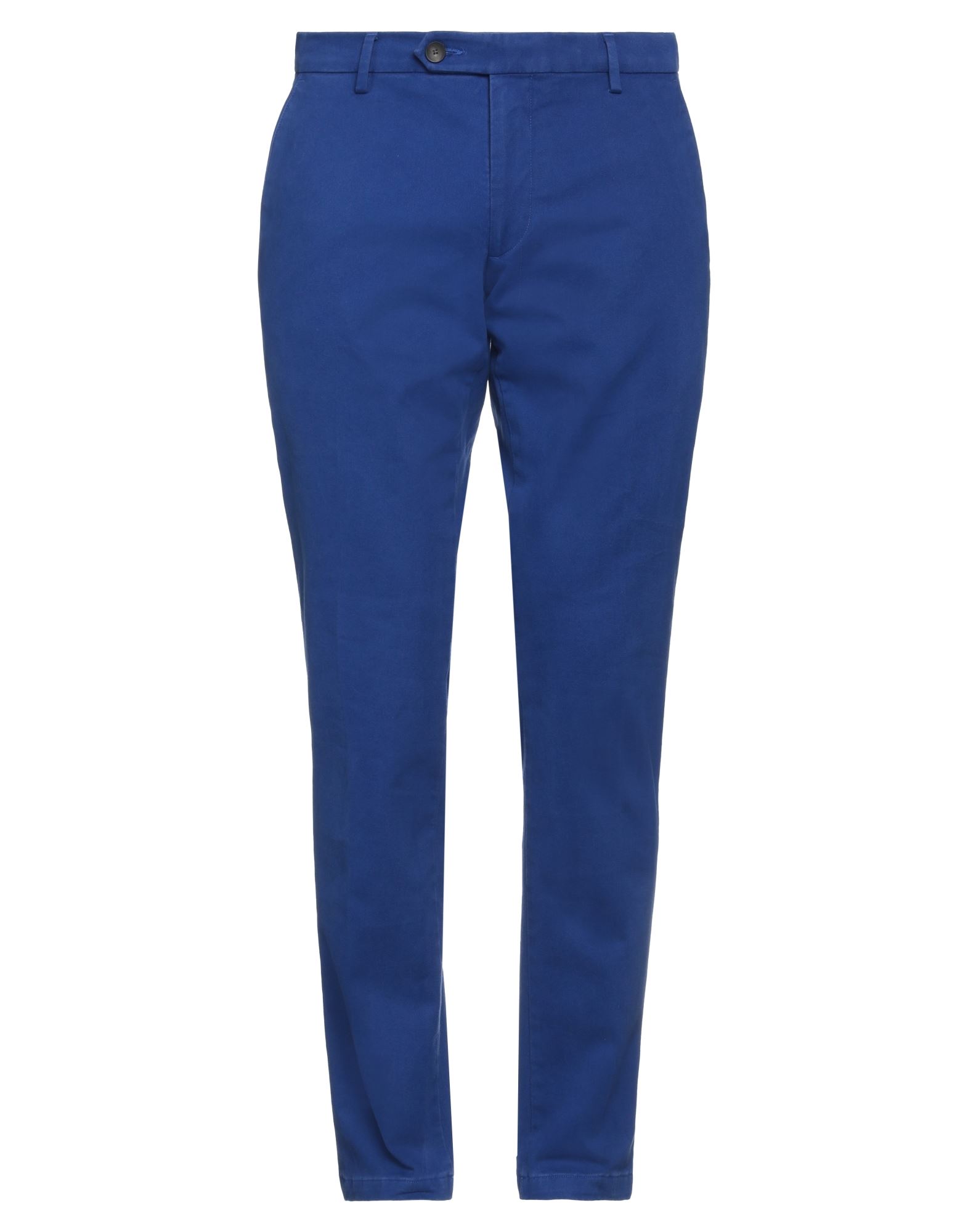 Shop Michael Coal Man Pants Bright Blue Size 35 Cotton, Elastane
