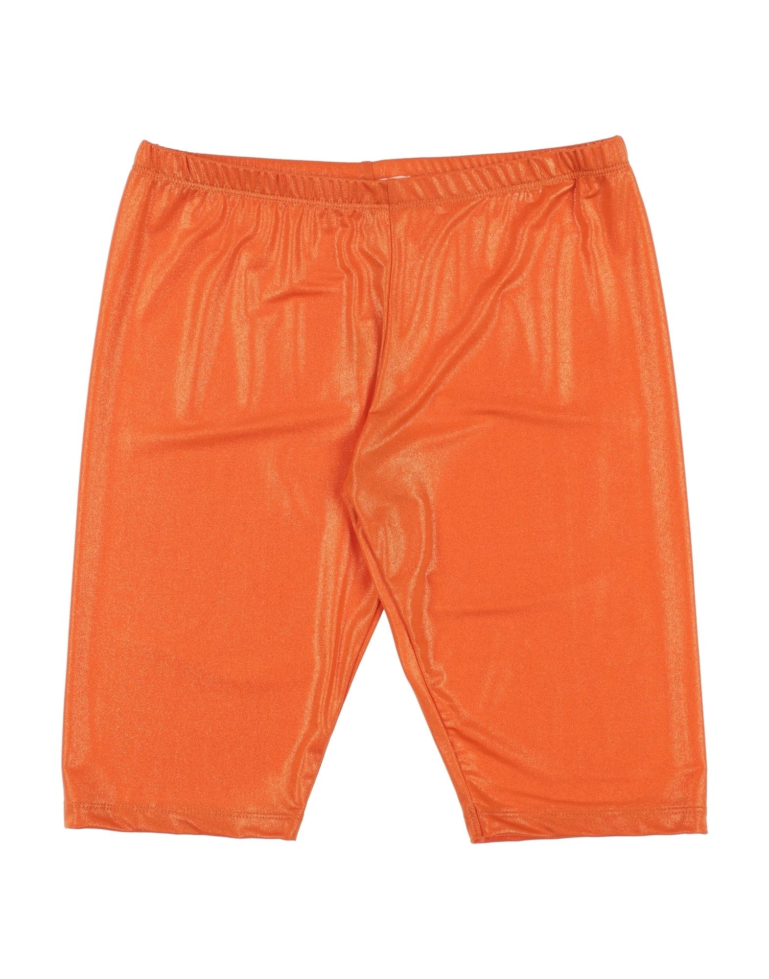 Vicolo Kids'  Toddler Girl Shorts & Bermuda Shorts Orange Size 4 Polyester, Polyurethane