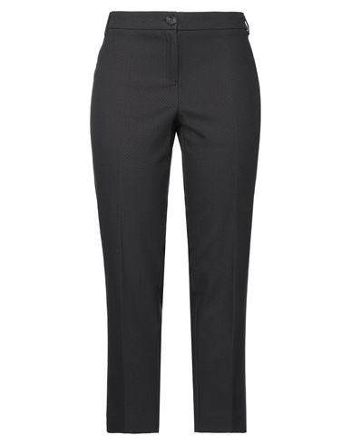 EMME BY MARELLA EMME BY MARELLA WOMAN PANTS STEEL GREY SIZE 16 COTTON, POLYESTER, ELASTANE