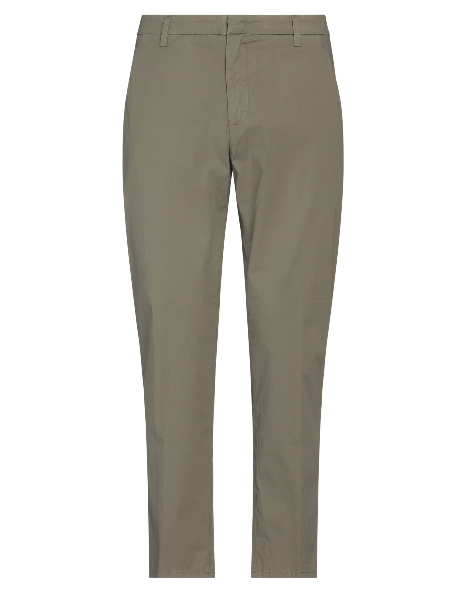 Dondup Mens Beige Cotton Pants In Green