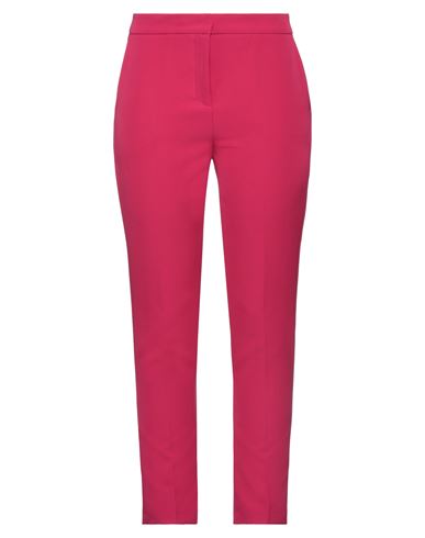 Compagnia Italiana Woman Pants Magenta Size 10 Polyester, Elastane In Pink