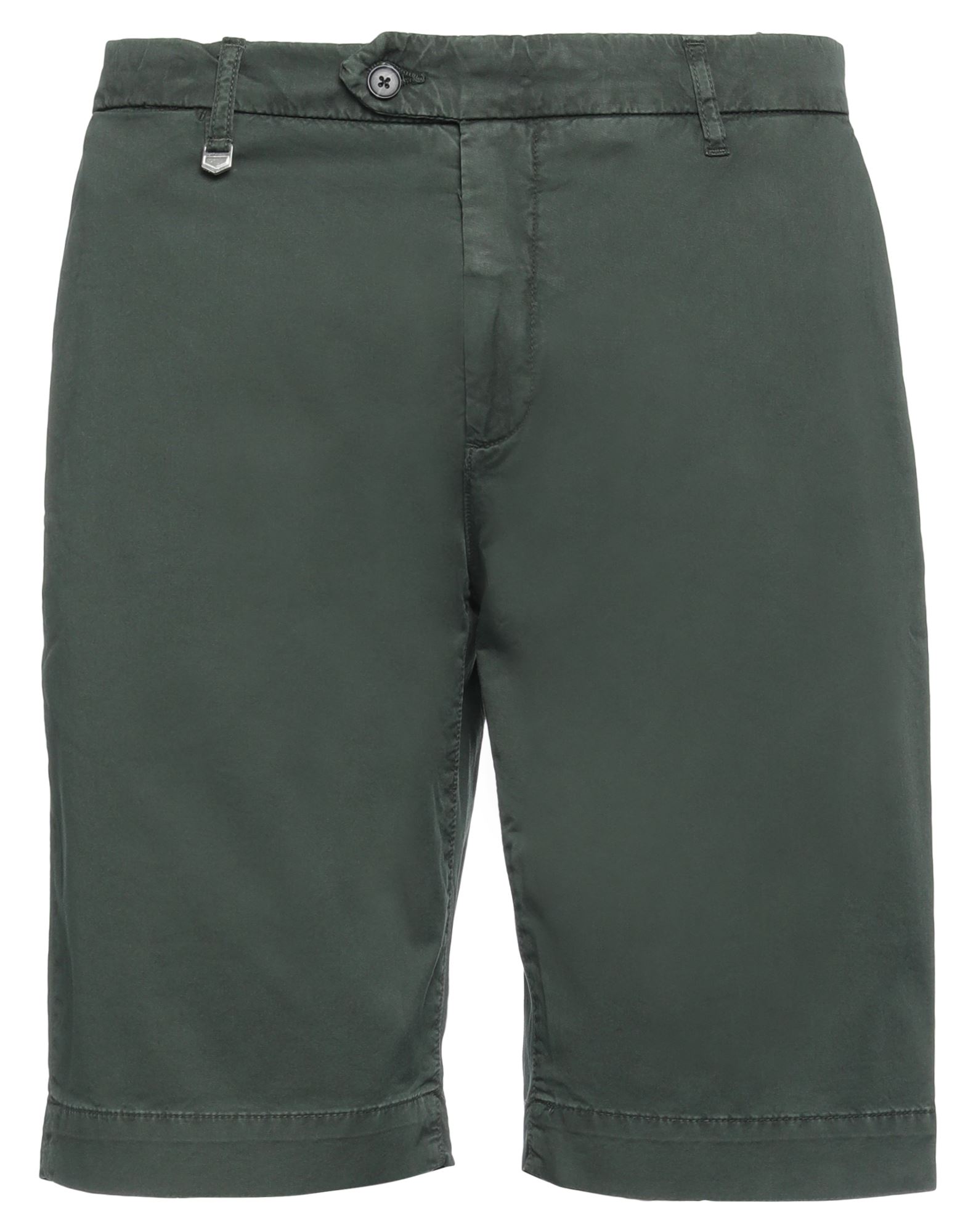 Antony Morato Man Shorts & Bermuda Shorts Military Green Size 36 Cotton, Elastane
