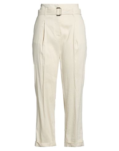 Pantalones Mujer Beige 38 Mujer