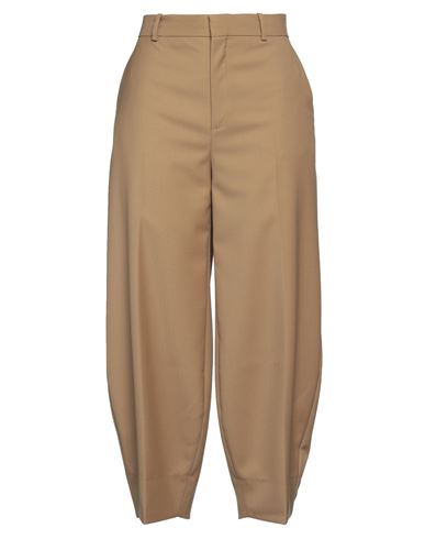 Rodebjer Woman Pants Camel Size S Polyester, Wool In Beige