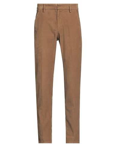 Dondup Man Pants Light Brown Size 30 Cotton, Elastane In Beige