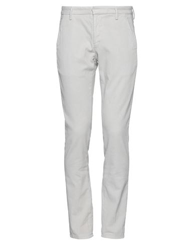 Dondup Man Pants Light Grey Size 30 Cotton, Elastane