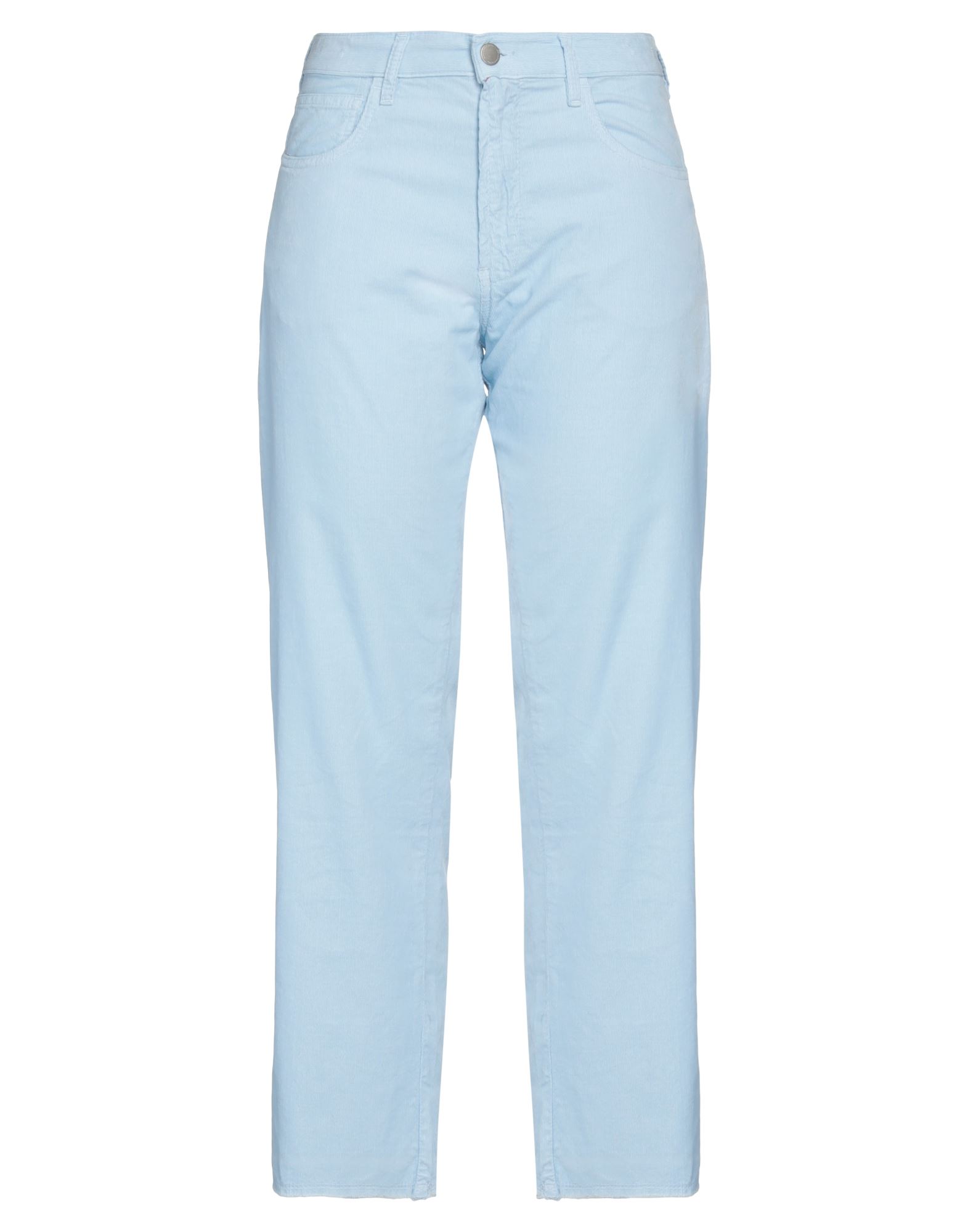 Massimo Alba Cropped Pants In Blue