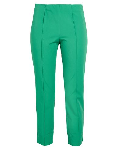 SEDUCTIVE SEDUCTIVE WOMAN PANTS GREEN SIZE 16 POLYAMIDE, COTTON, ELASTANE 