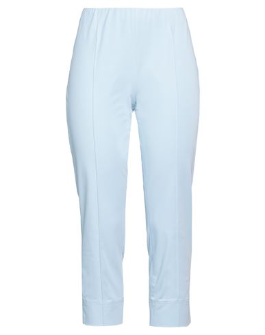Woman Pants Blue Size 2 Polyester, Elastane, Cotton