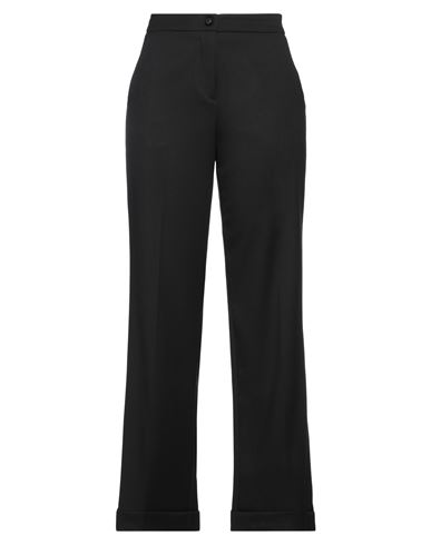 Nora Barth Woman Pants Black Size 8 Polyester, Viscose, Elastane