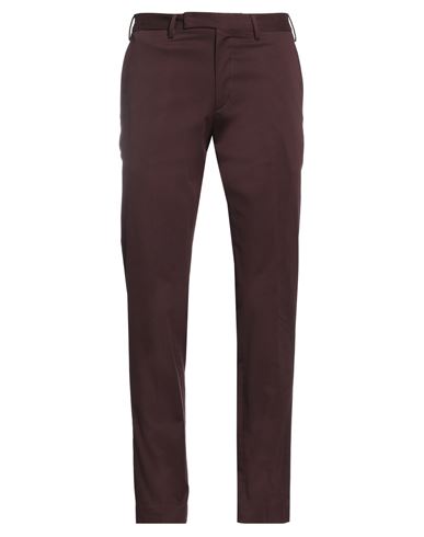 Zegna Man Pants Cocoa Size 32 Cotton, Elastane In Brown