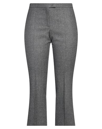 Fabiana Filippi Woman Pants Lead Size 10 Merino Wool, Silk In Grey