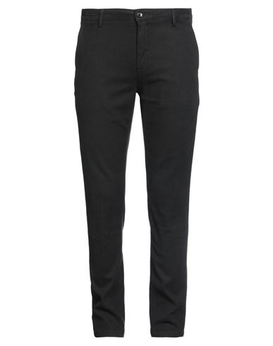 Yan Simmon Man Pants Black Size 40 Cotton, Polyester, Elastane In Black