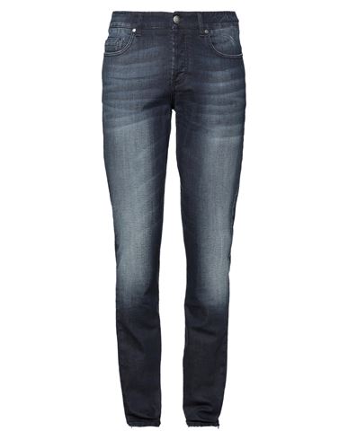 Man Jeans Blue Size 31W-30L Cotton, Elastane