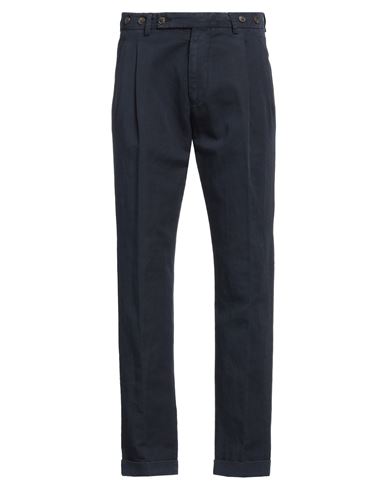 Berwich Man Pants Midnight Blue Size 30 Cotton, Linen