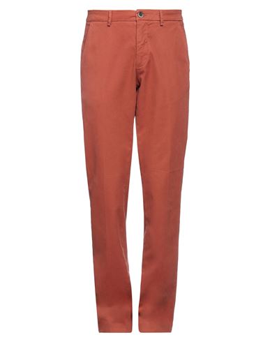 Mason's Man Pants Rust Size 34 Cotton, Modal, Elastane In Red