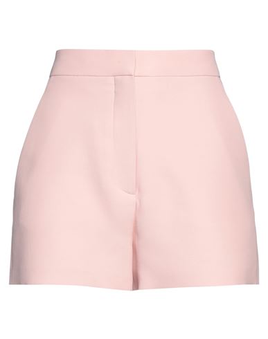 Shop Valentino Garavani Woman Shorts & Bermuda Shorts Pink Size 4 Virgin Wool, Silk