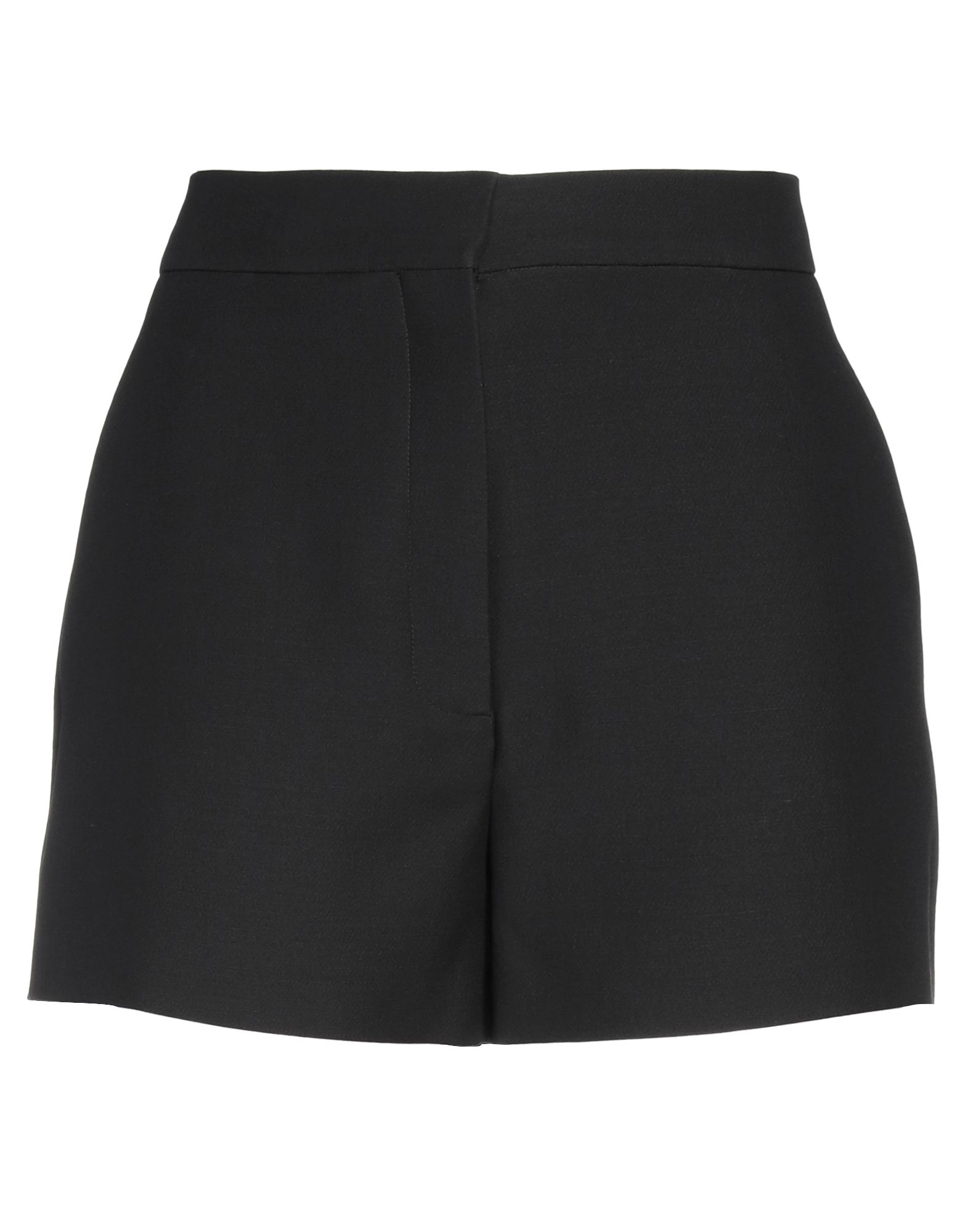 Valentino Garavani Woman Shorts & Bermuda Shorts Black Size 4 Virgin Wool, Silk