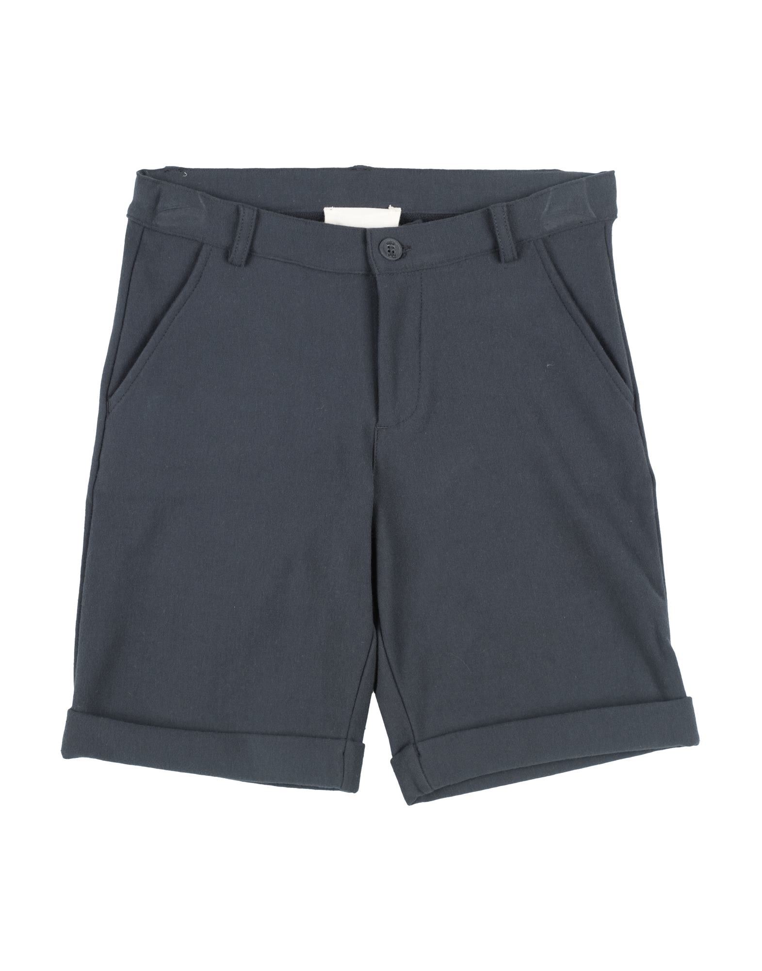 Douuod Toddler Girl Shorts & Bermuda Shorts Steel Grey Size 4 Cotton, Elastane