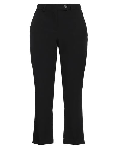 Dodici22 Woman Pants Black Size 8 Polyester, Elastane