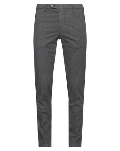 Michael Coal Man Pants Lead Size 33 Cotton, Linen, Elastane In Grey