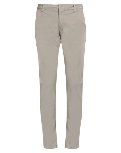 Shop Baramon Man Pants Grey Size 28 Cotton, Elastane