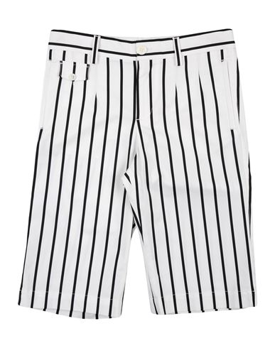 Dolce & Gabbana Babies'  Toddler Boy Shorts & Bermuda Shorts White Size 4 Cotton, Elastane