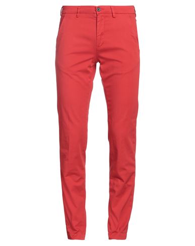 Mason's Man Pants Red Size 30 Cotton, Elastane