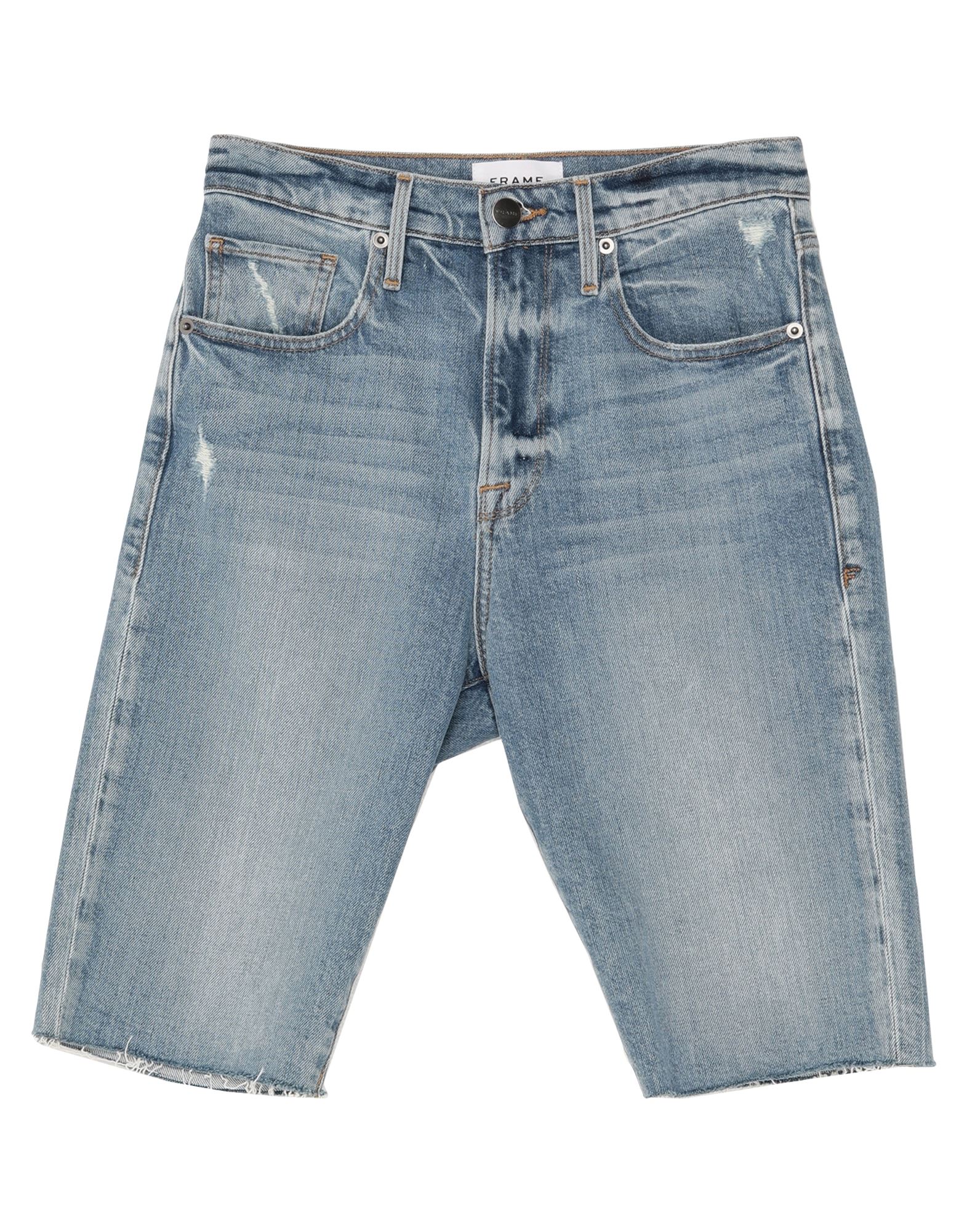 Frame Denim Shorts In Blue