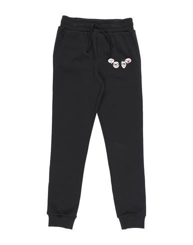 Dolce & Gabbana Babies'  Toddler Boy Pants Black Size 7 Cotton