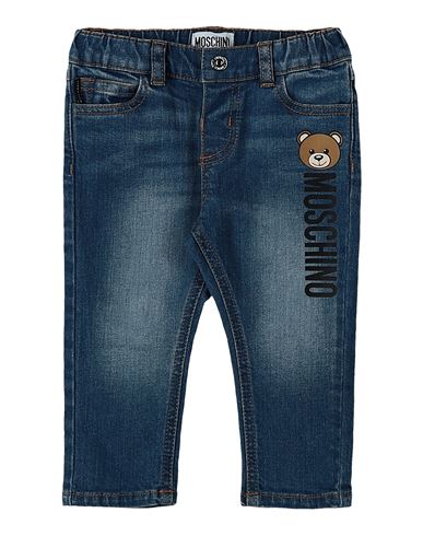 фото Джинсовые брюки moschino baby