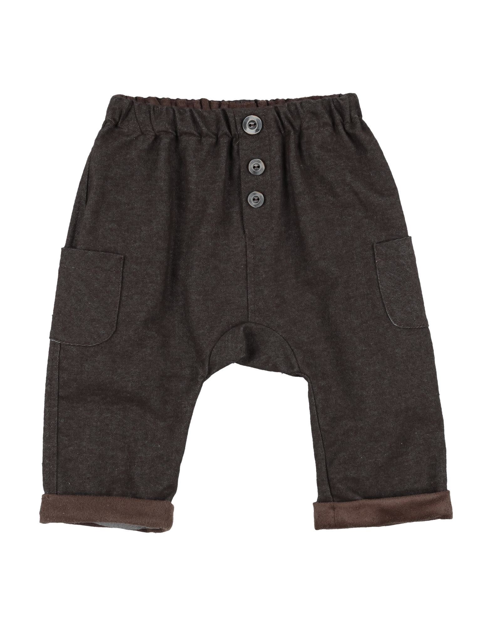 Aletta Kids'  Pants In Brown