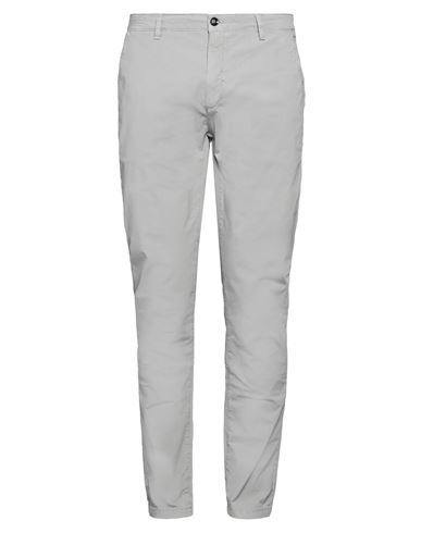 Yan Simmon Man Pants Grey Size 40 Cotton, Elastane